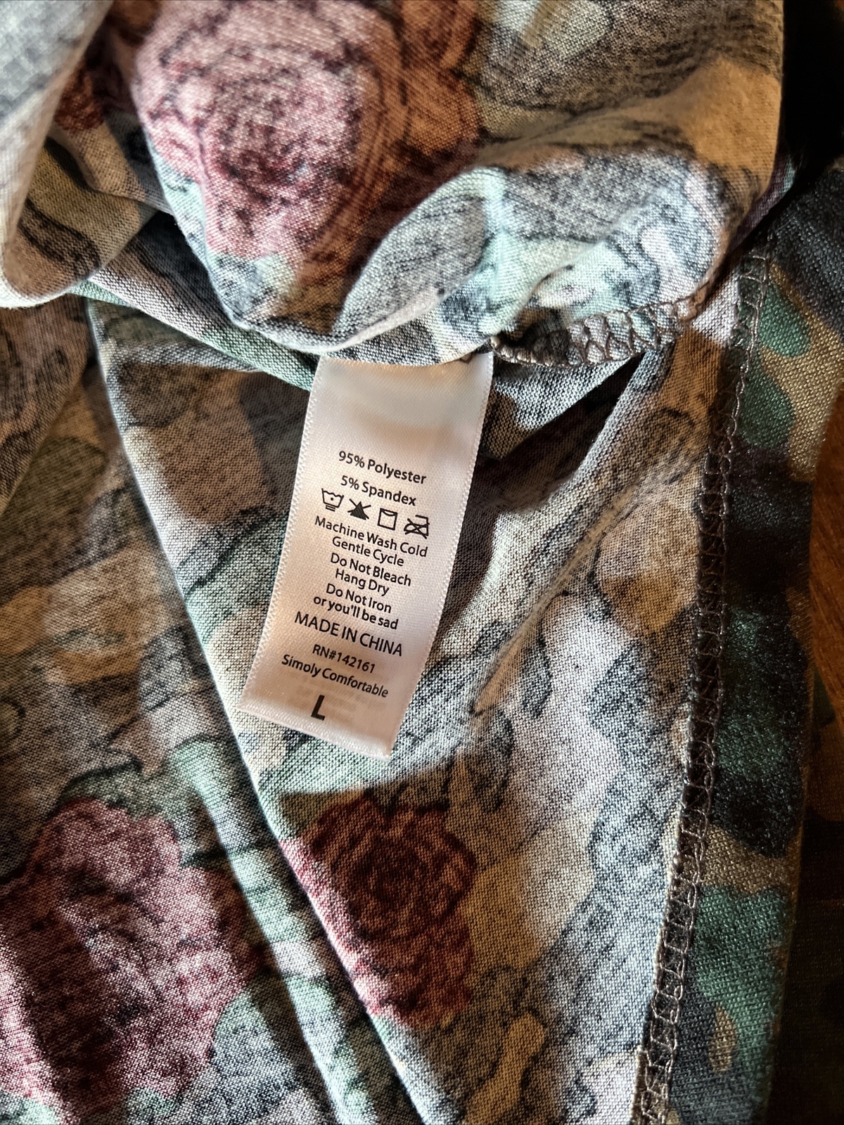 Lularoe Carly Dress 🦄 Large 14/16 12/14 Green Camouflage Red Roses Rare HTF New