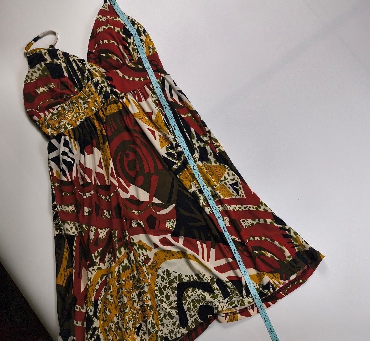 Wet Seal Women’s Medium Abstract Print Sleeveless Dress