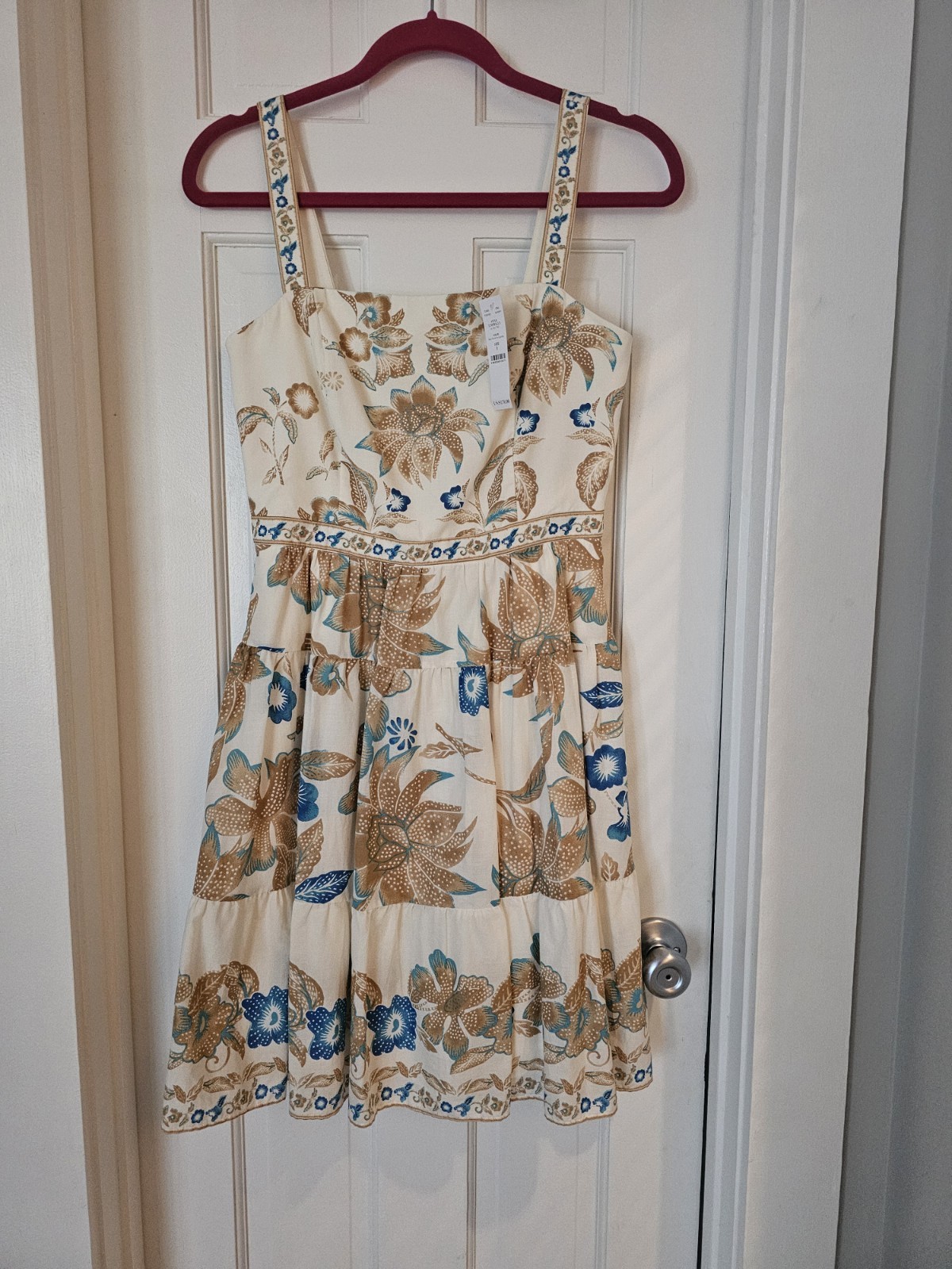 White House Black Market Petite Fit Sundress featuring a floral print