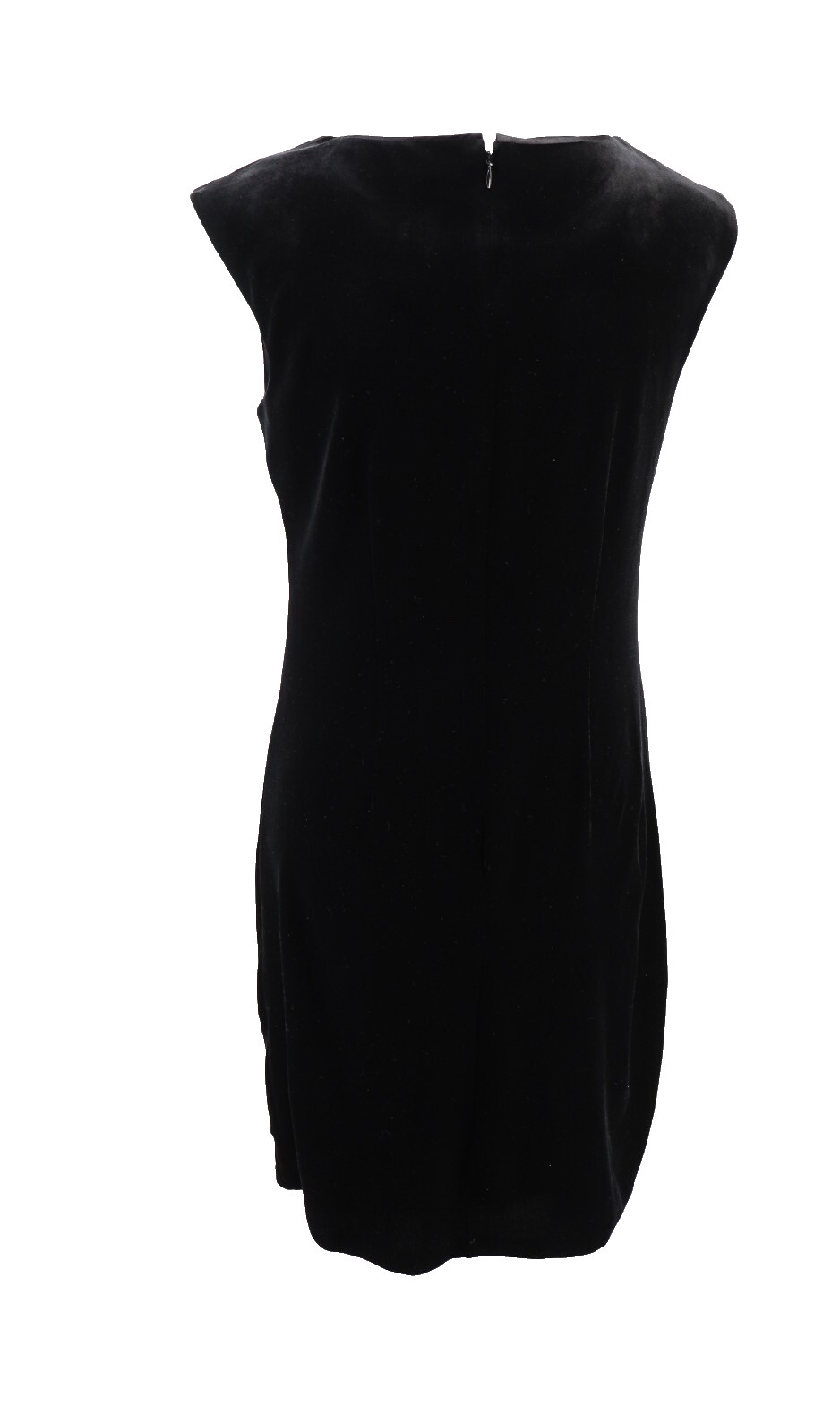 WHBM Cocktail Dress Size Small Black Velvet Beaded Sequins Embroidered Event New