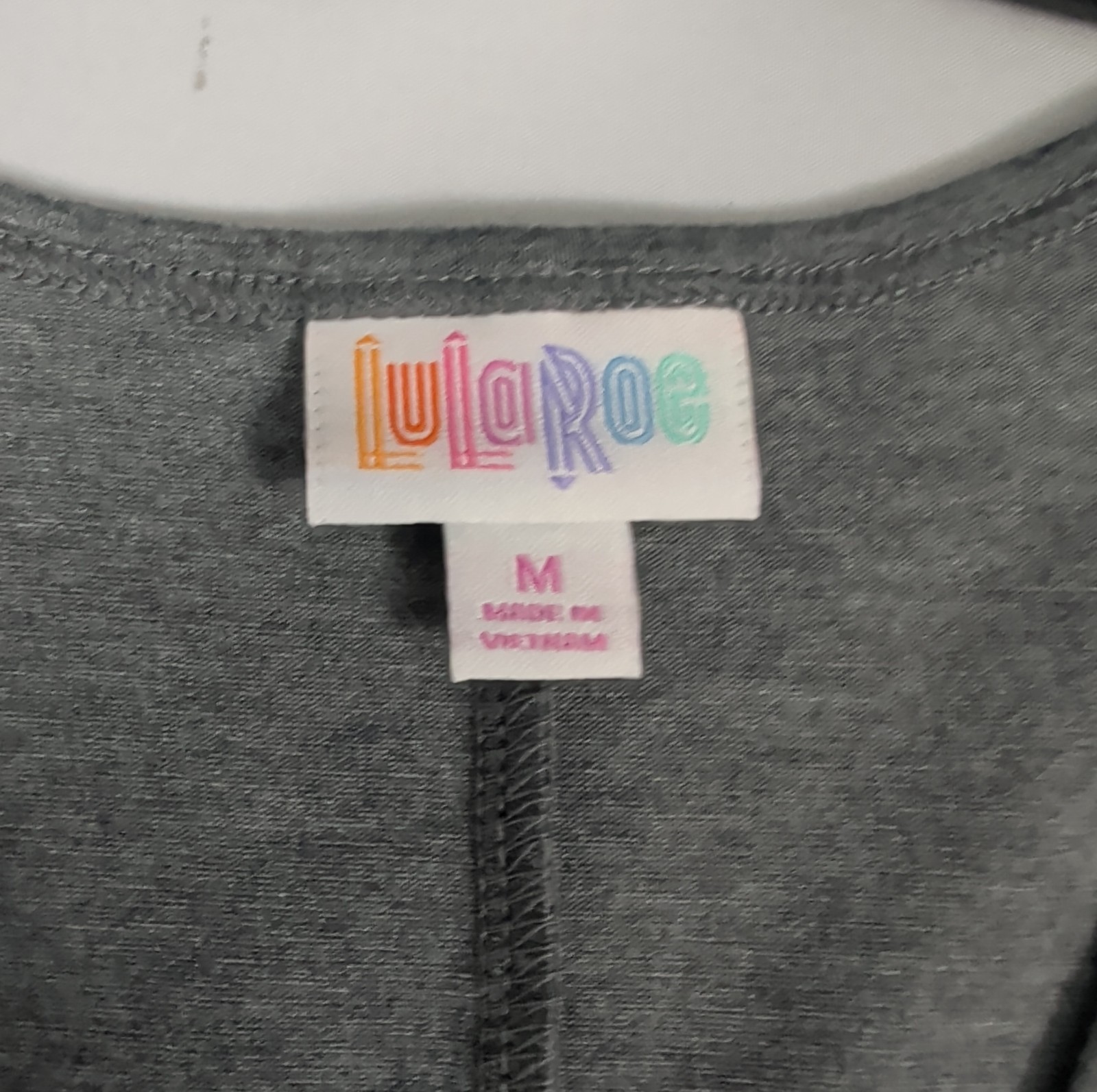 LuLaRoe Dani Size Medium Gray Sleeveless Pullover Maxi Dress NWT!