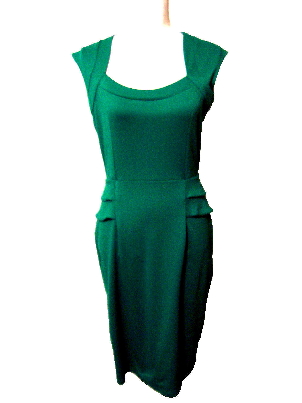 Dorothy Perkins Sleeveless Emerald Green Dress Size 10UK SIZE 6 US