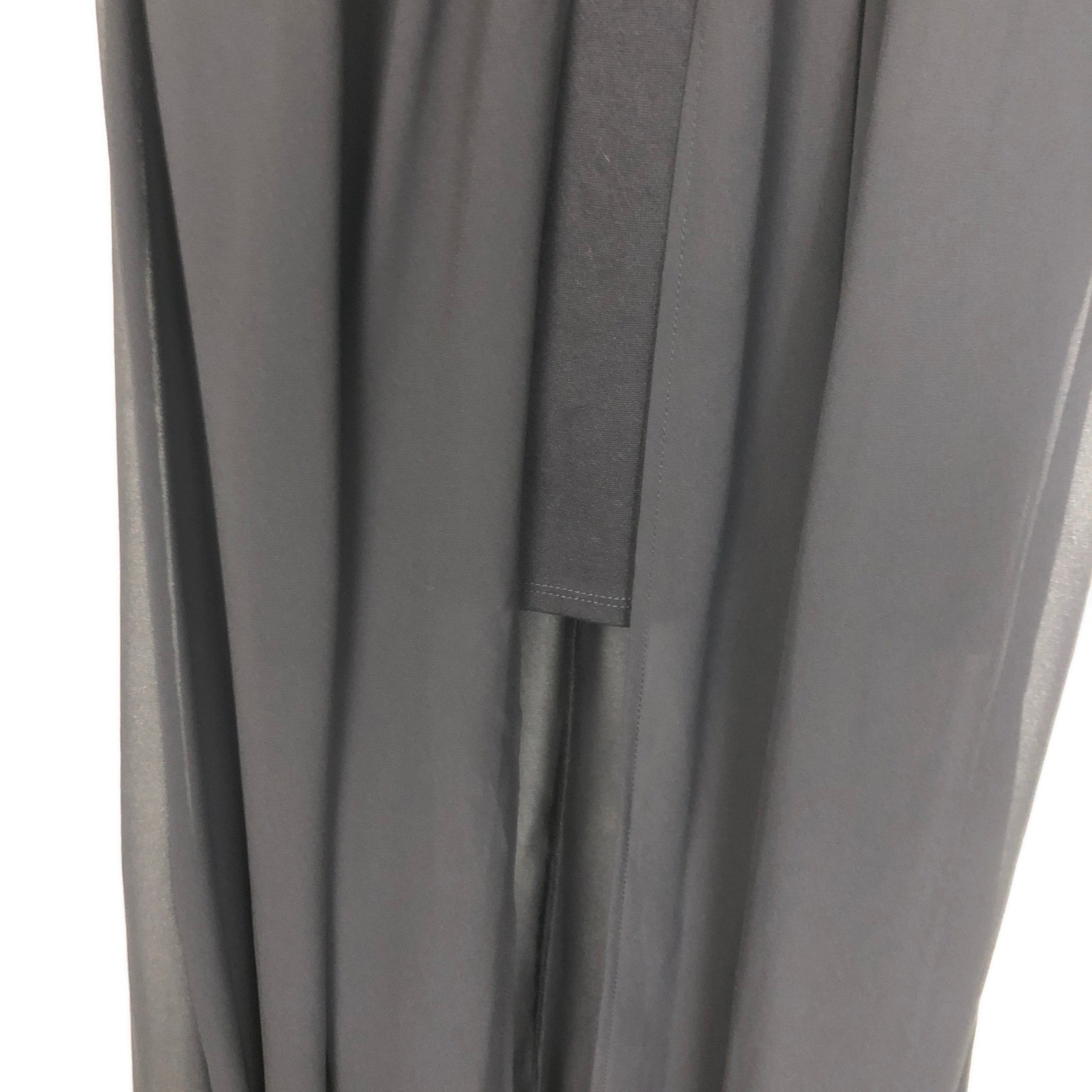 Lulus Womens Whimsigoth Witchy Lace Open Back Semi-Sheer Dress Size M Black