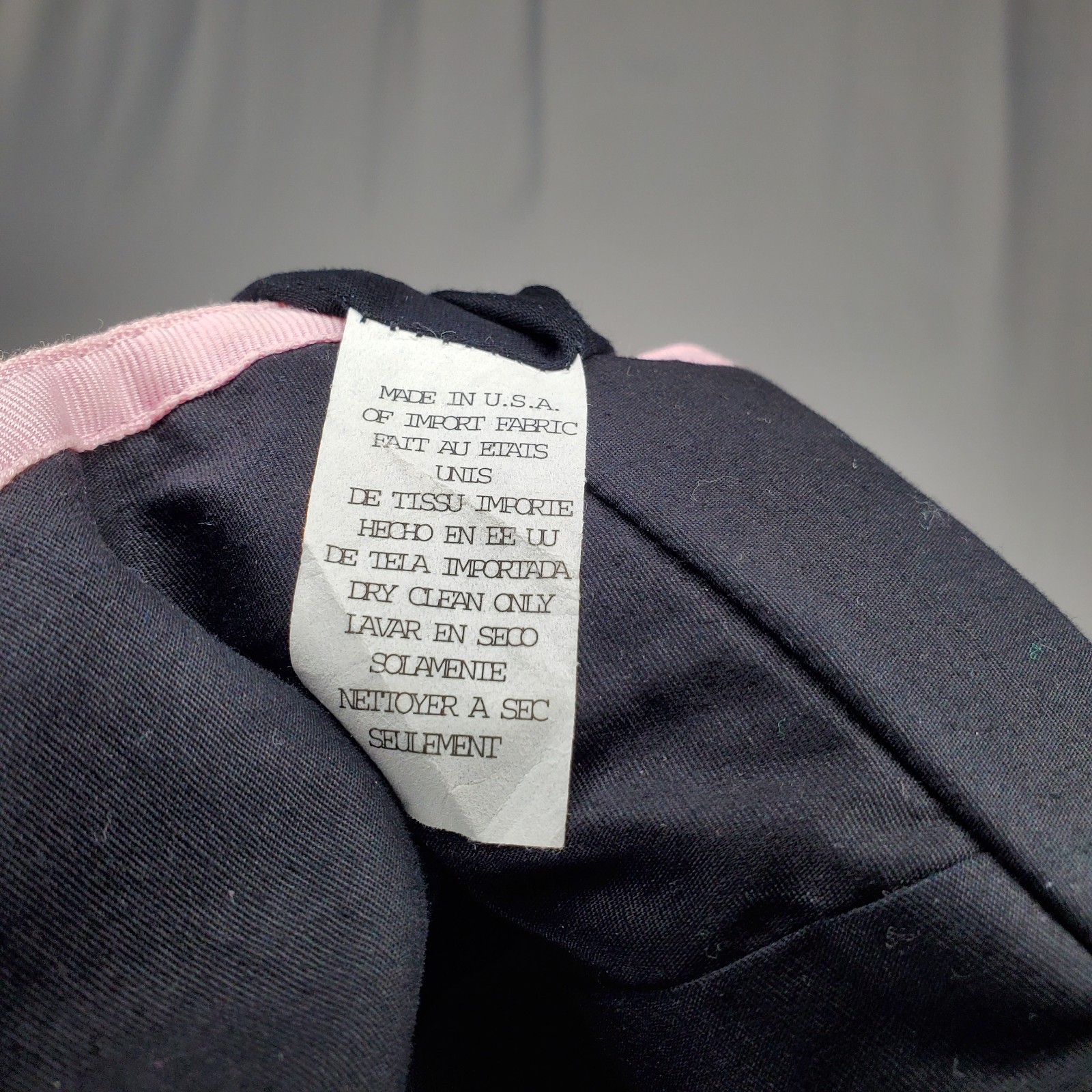 Cynthia Steffe Dress Medium Y2K Embroidered Flower Black Pink Whimsygoth Y2K