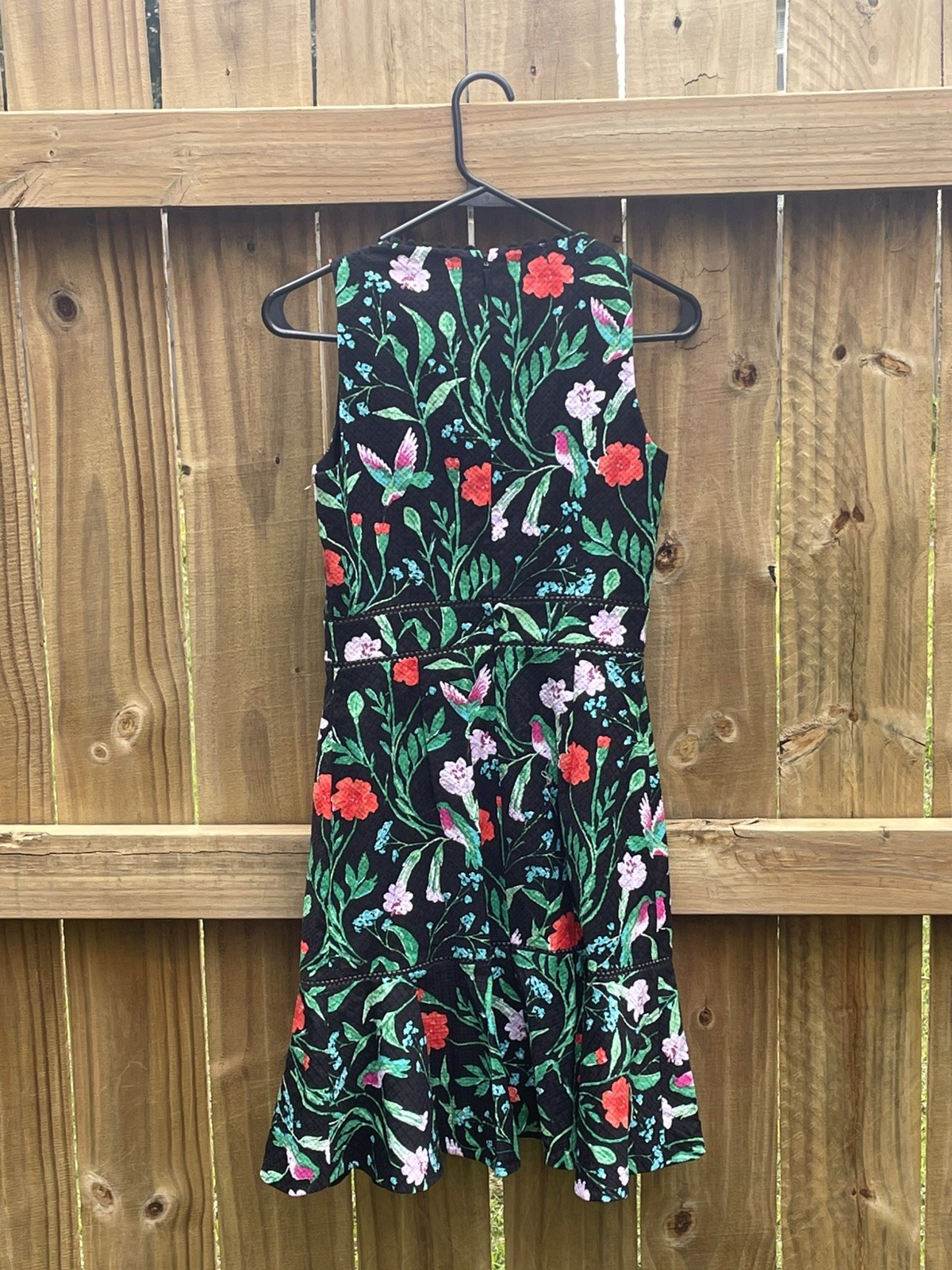 NWT Kate Spade New York Hummingbird Floral Maxi Dress Sz 0 Original Price $328