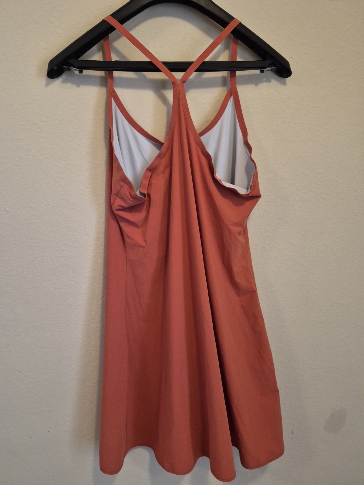Outdoor Voices Exercise Orange Athletic Activewear Mini Dress Women’s Small