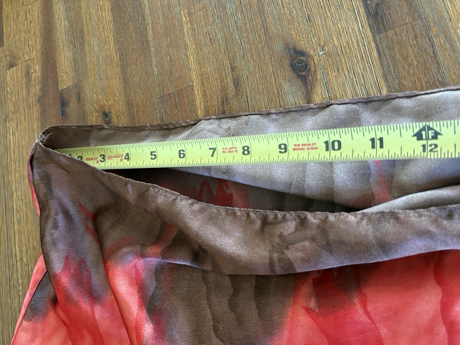 VTG SANTE CLASSICS Women’s Colorful Kaftan Maxi Dress One Size Orange Red