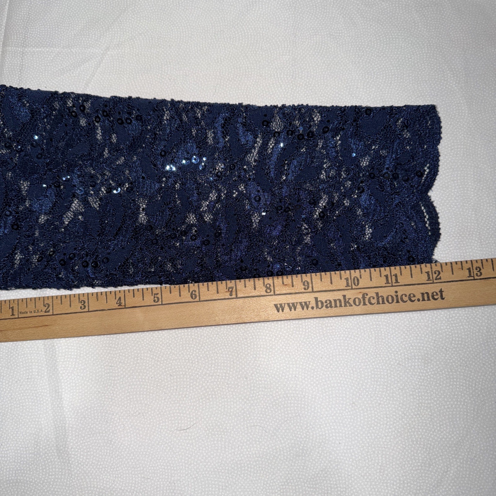 Alex Evenings Dress With Jacket Midi Length Sequin Lace Size 8 Blue Approx 40” L