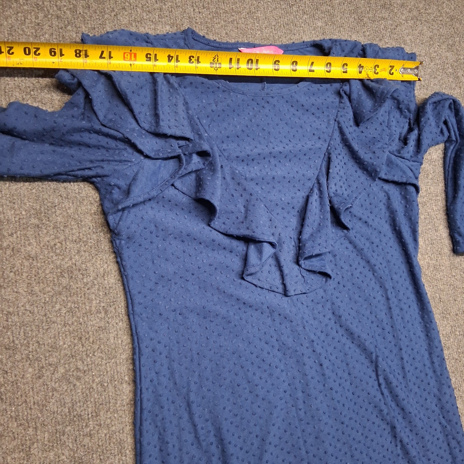 lilly pulitzer dress womens small blue poly nylon blend