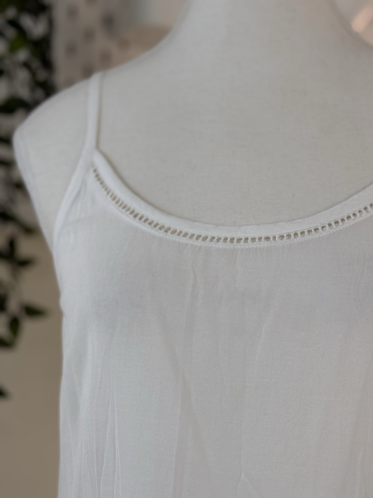 100% Cotton Slip Dress Adjustable Strap Midi Dress Minimalist Cotton Summer