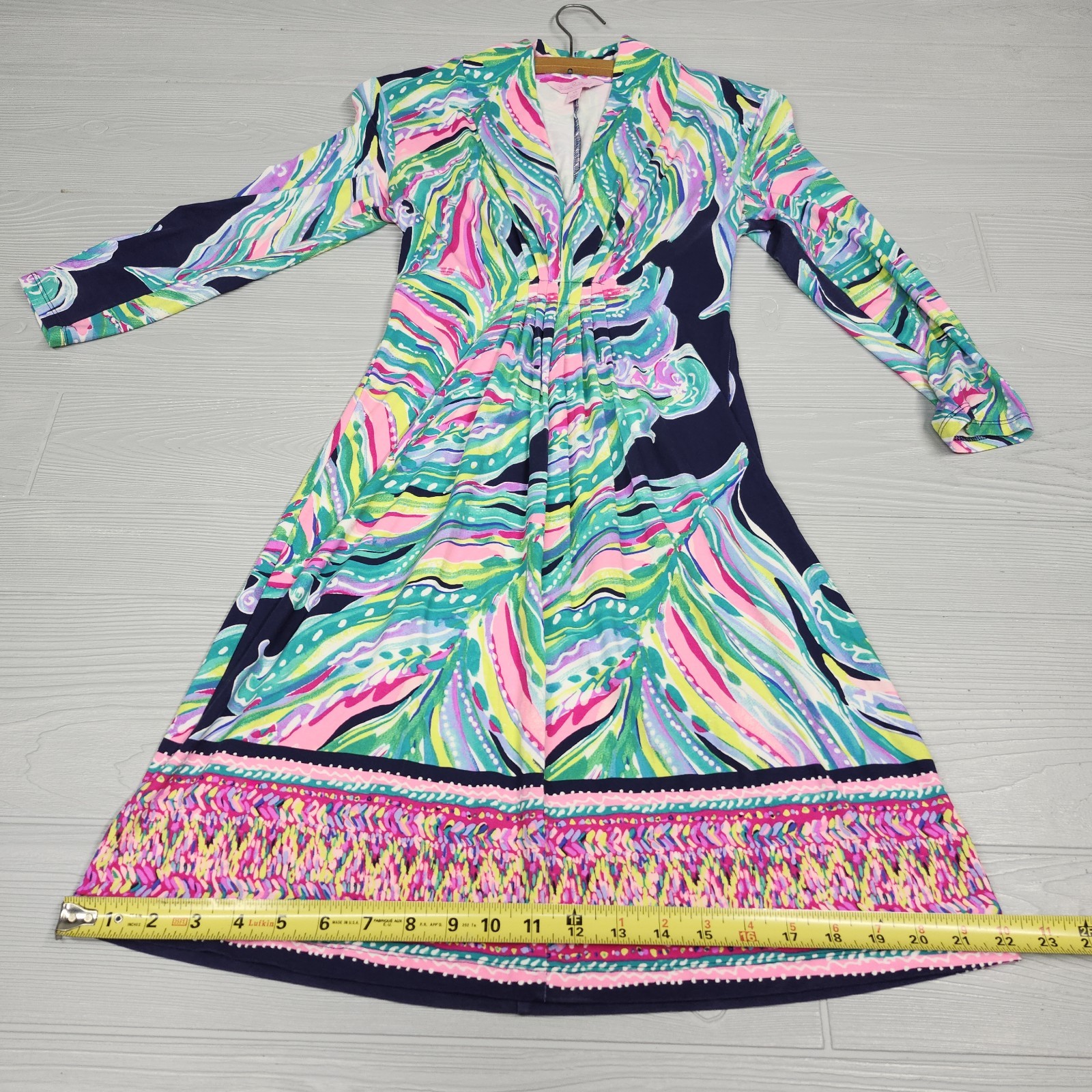 Lilly Pulitzer Margate Don’t Leave Me Hanging Dress Womens Size XS