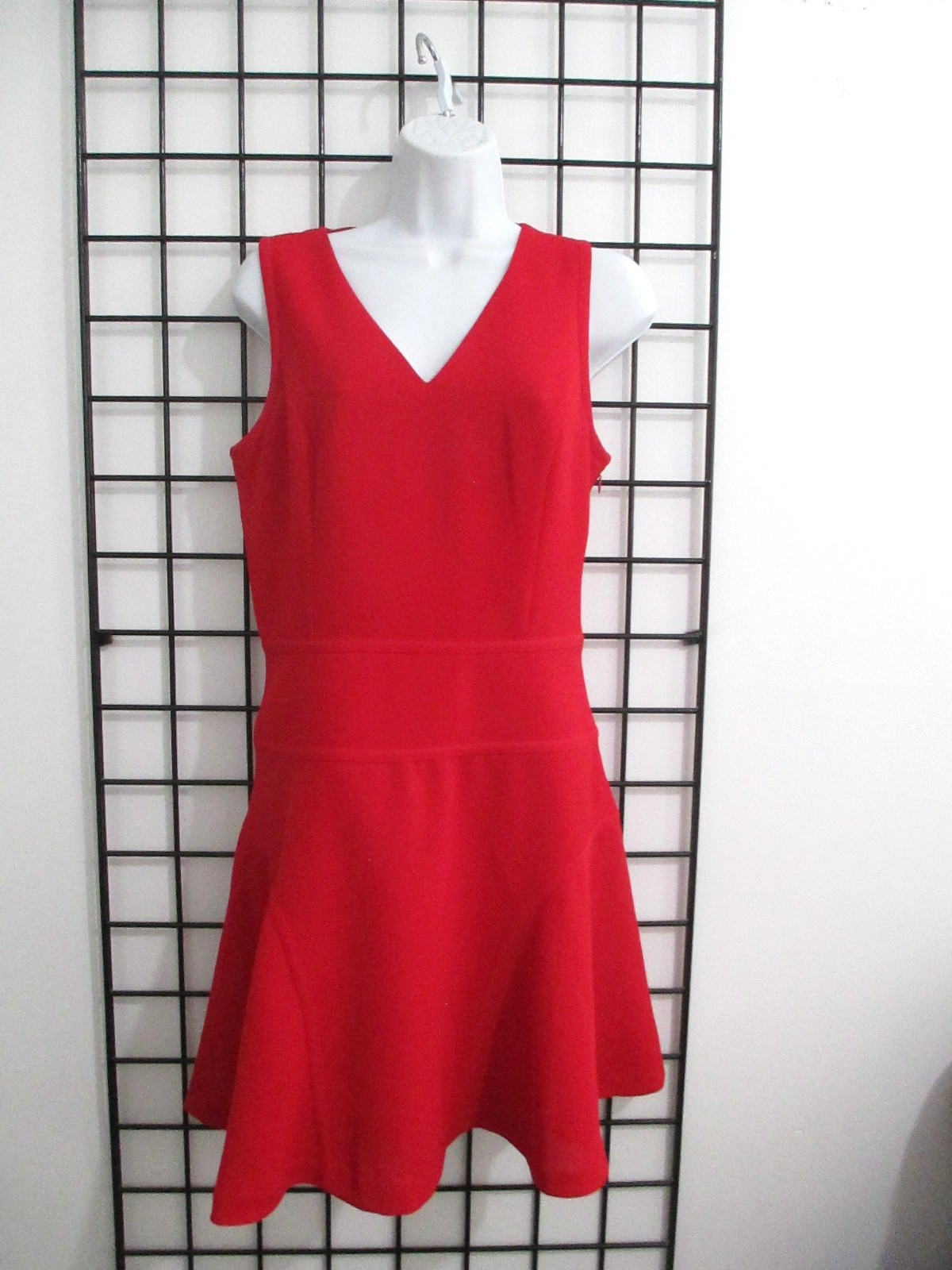 A/X ARMANI EXCHANGE 🌸 SIZE 8 / 35″ BUST==RED / SHEATH DRESS