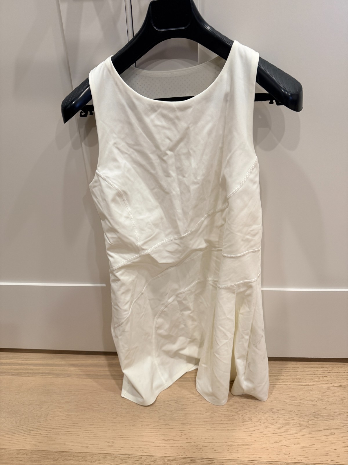 Sweaty Betty Womens Athletic Dress Large White Sporty Activewear Tennis NWT