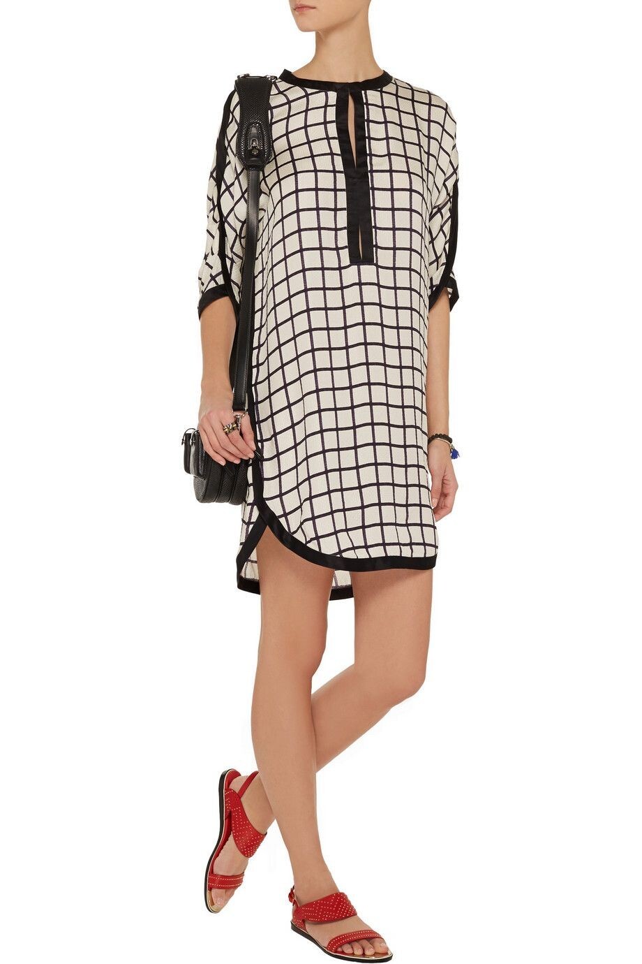 Isabel Marant Odea Dress S 36 Women’s Casual Summer Printed Midi NEW 39911