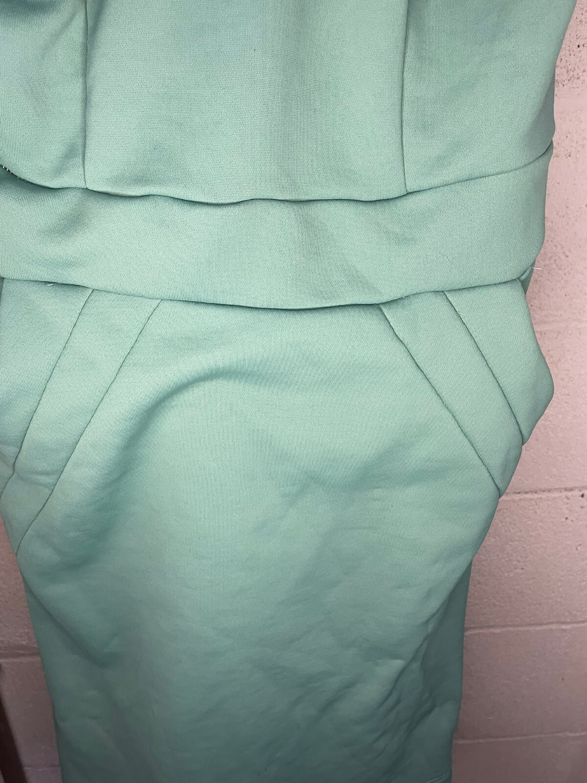 Appropriate Behavior Sea-Green Dress