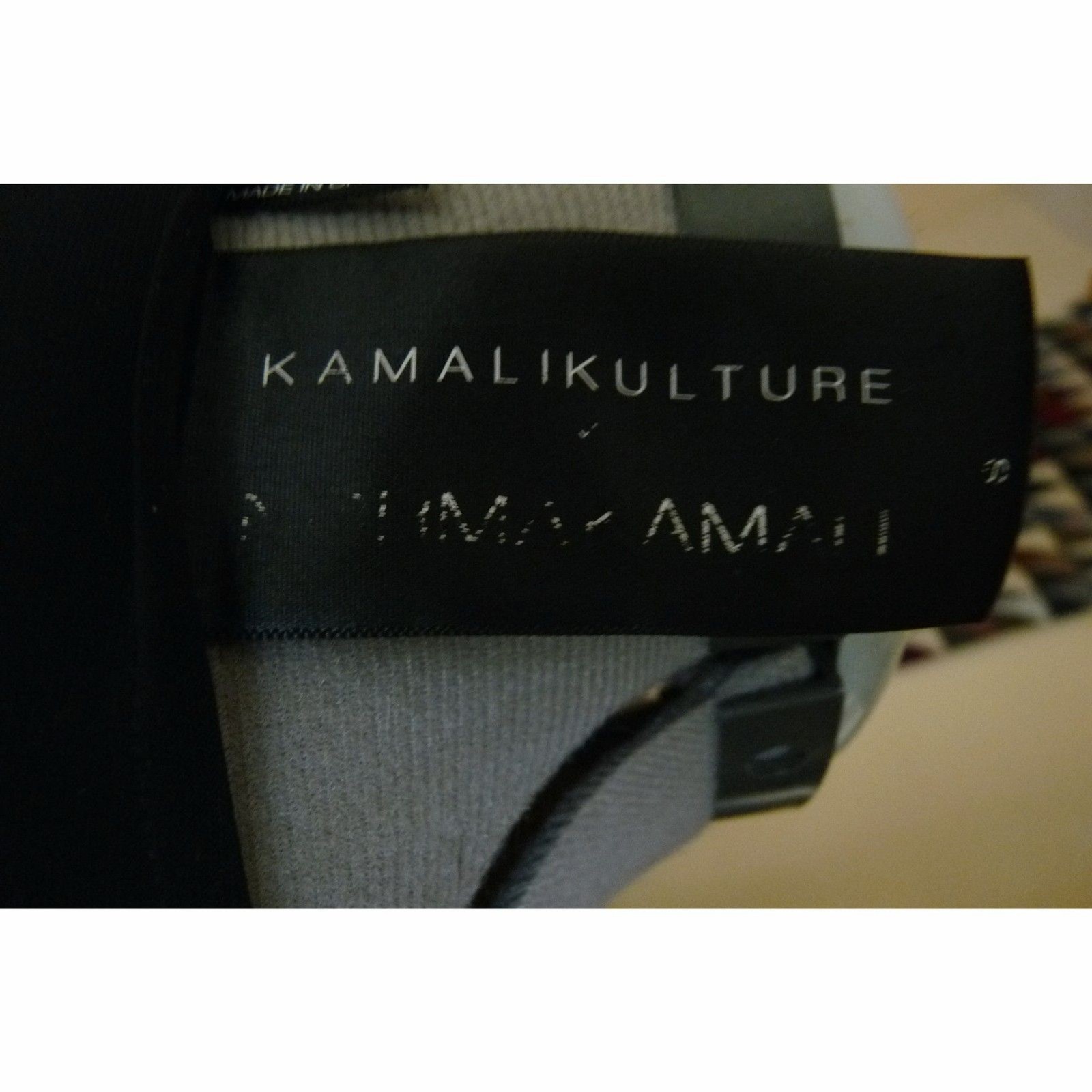 Kamalikulture Black Smooth Fluid Knit True Wrap Midi Dress Full Circle Skirt S