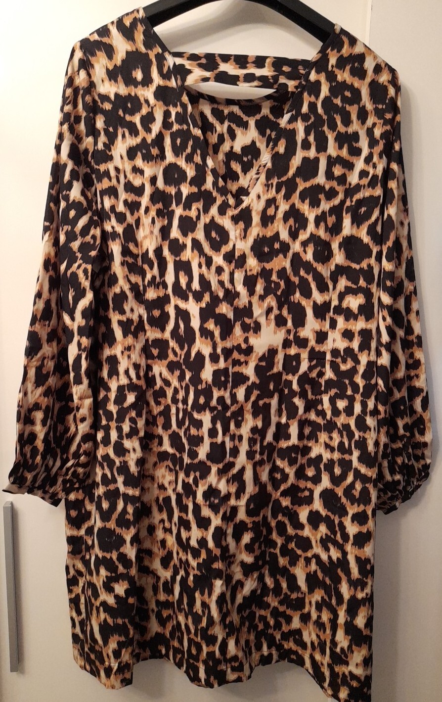 New Anthology JD Williams Animal Print Knee Length Long Sleeve Dress UK 22