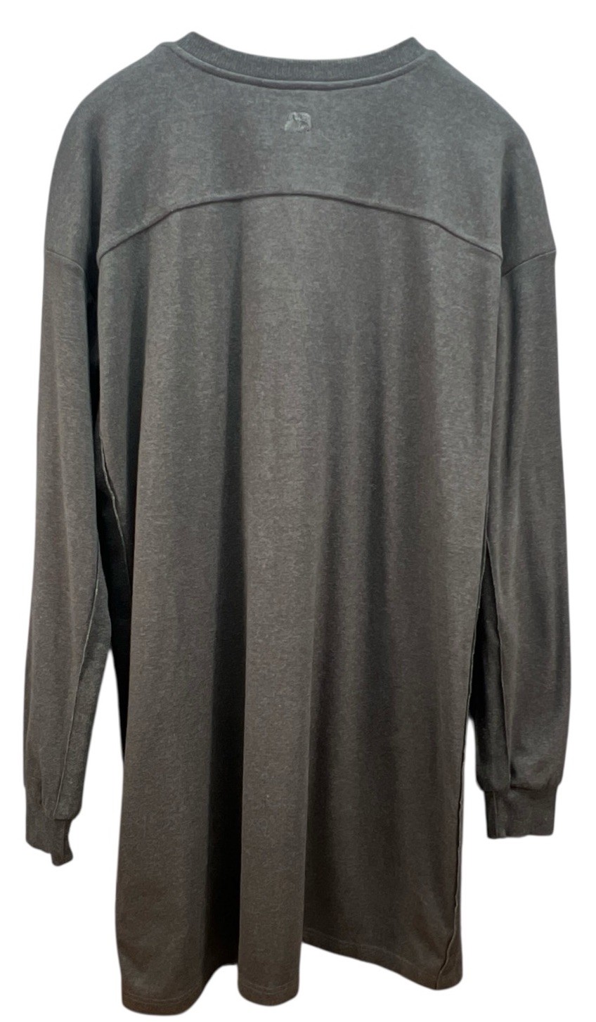 The Normal Brand Puremeso Everyday Dress Charcoal Gray Size XL Long Sleeve