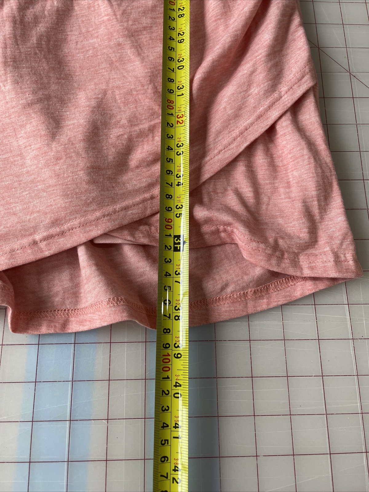 Womens Unbranded Medium Heathered Peachy Pink Tank Top Dress Lined