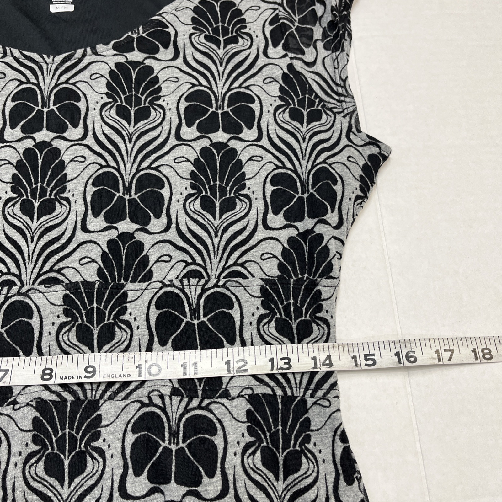 Merrell Select Wick Dress Womens M Black Geometric Athleisure Athletic Stretch