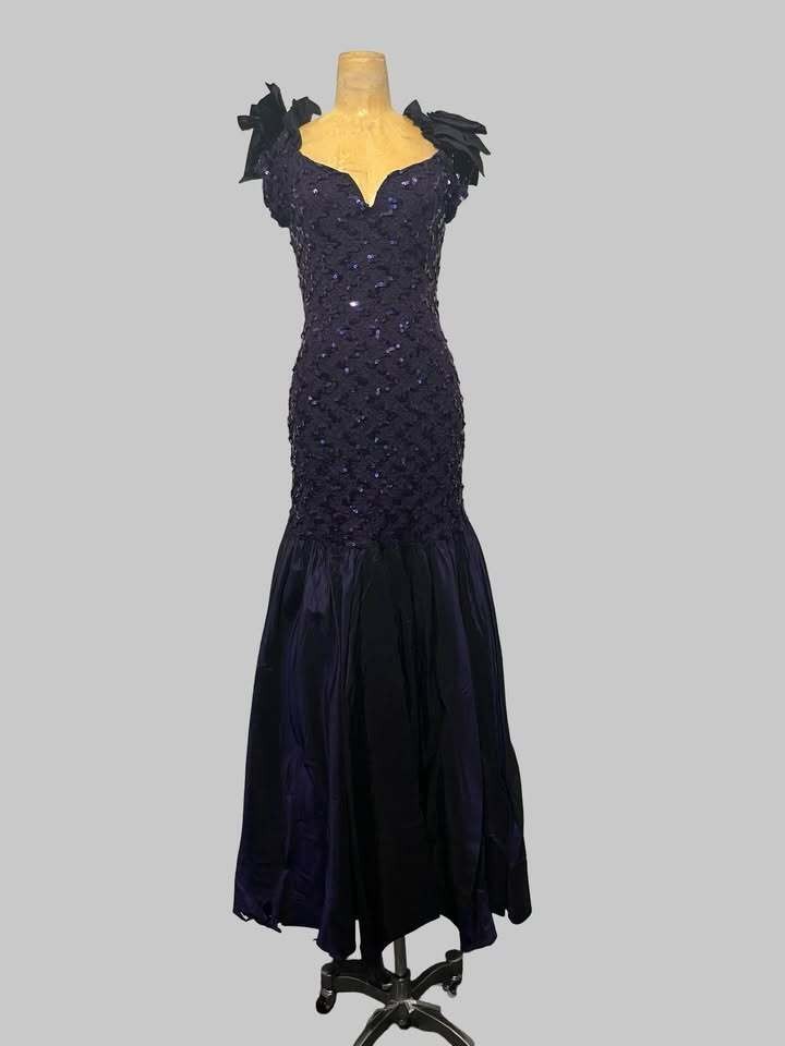 Vintage Flirtations by Alfred Angelo Sequined Mermaid Gown