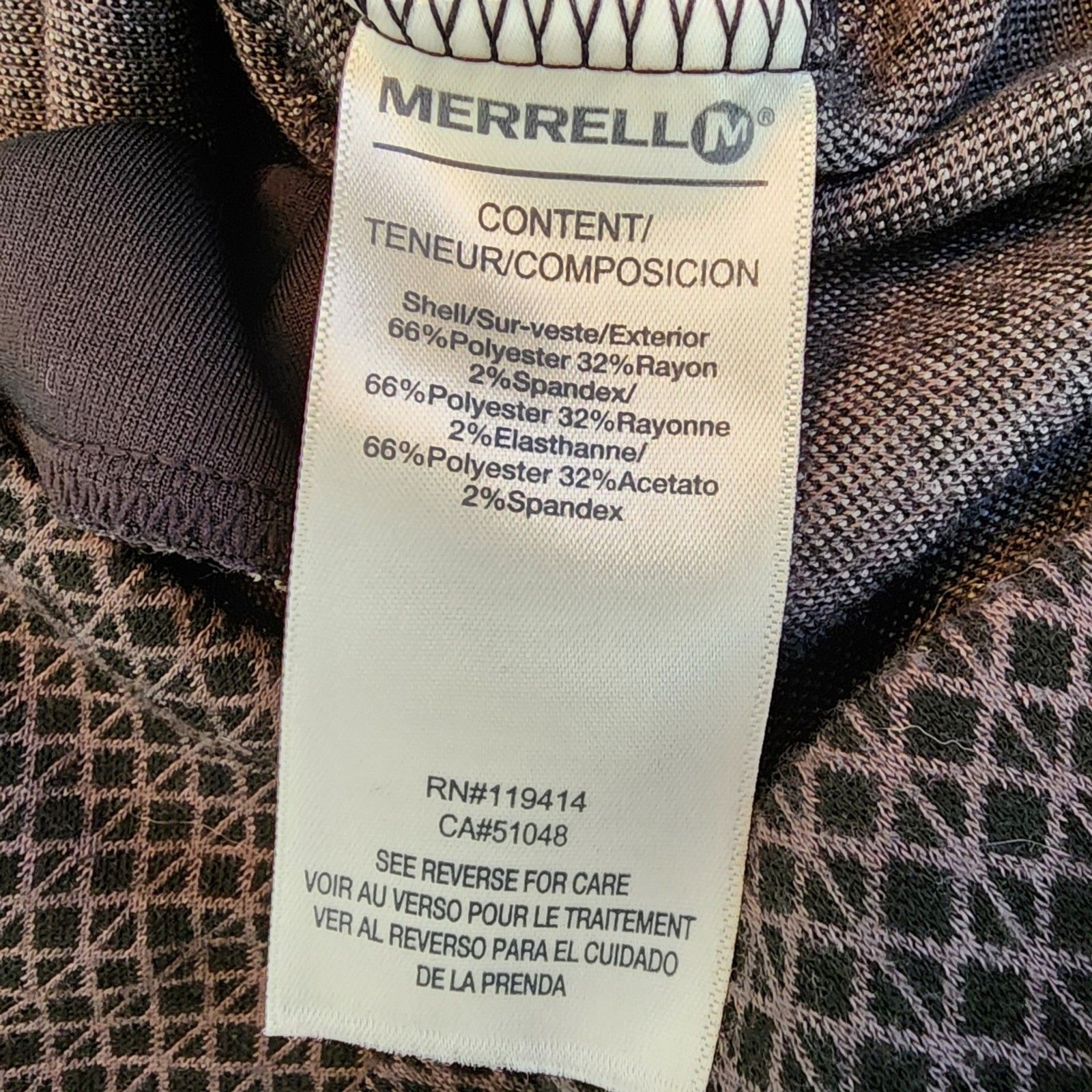 Merrell Indira Geometric Cowlneck Ponte Dress Sz M NWOT Pockets Gray