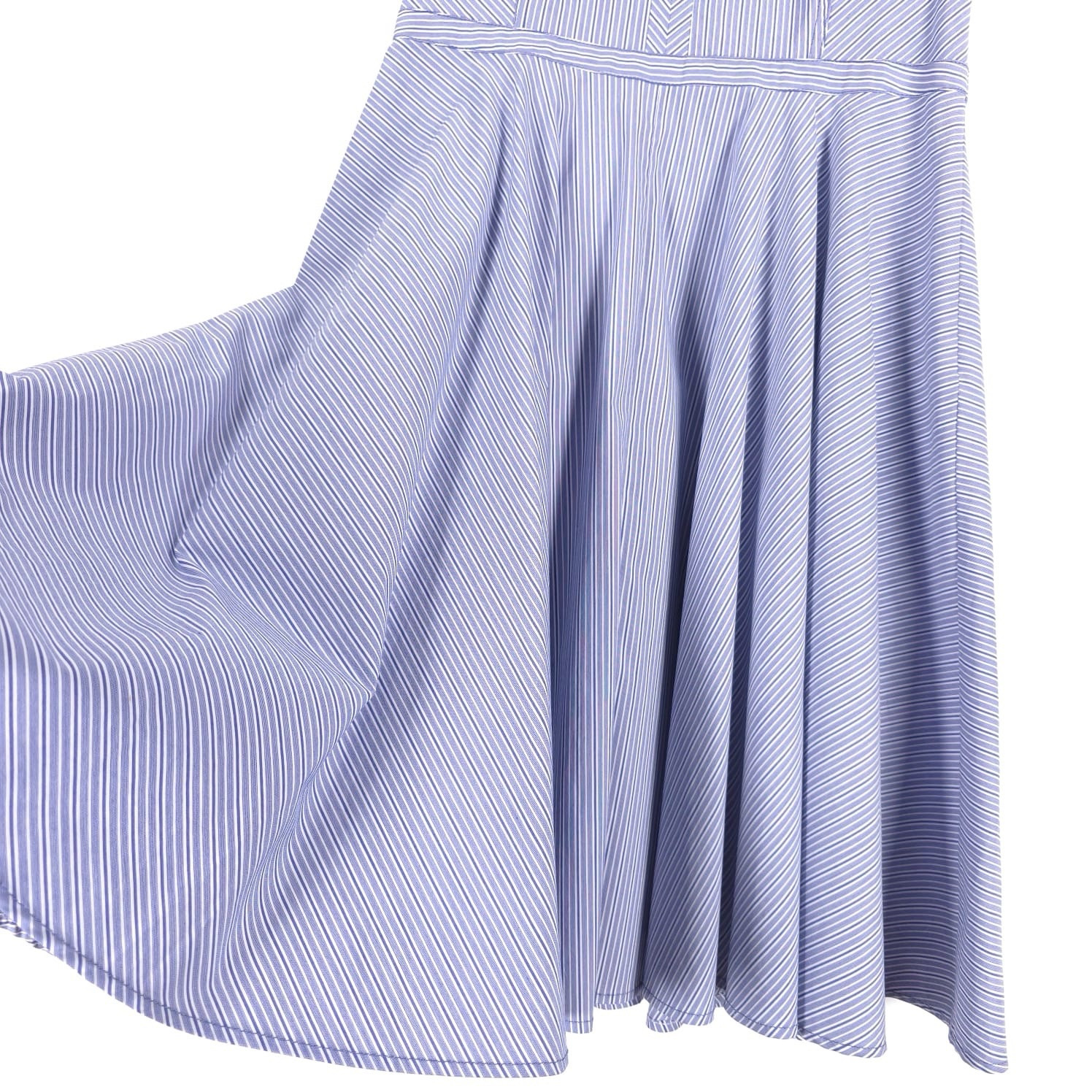 TORY BURCH Mini Dress Flare Size 4 Sleeveless Pleats Cotton Blend Style 13131464