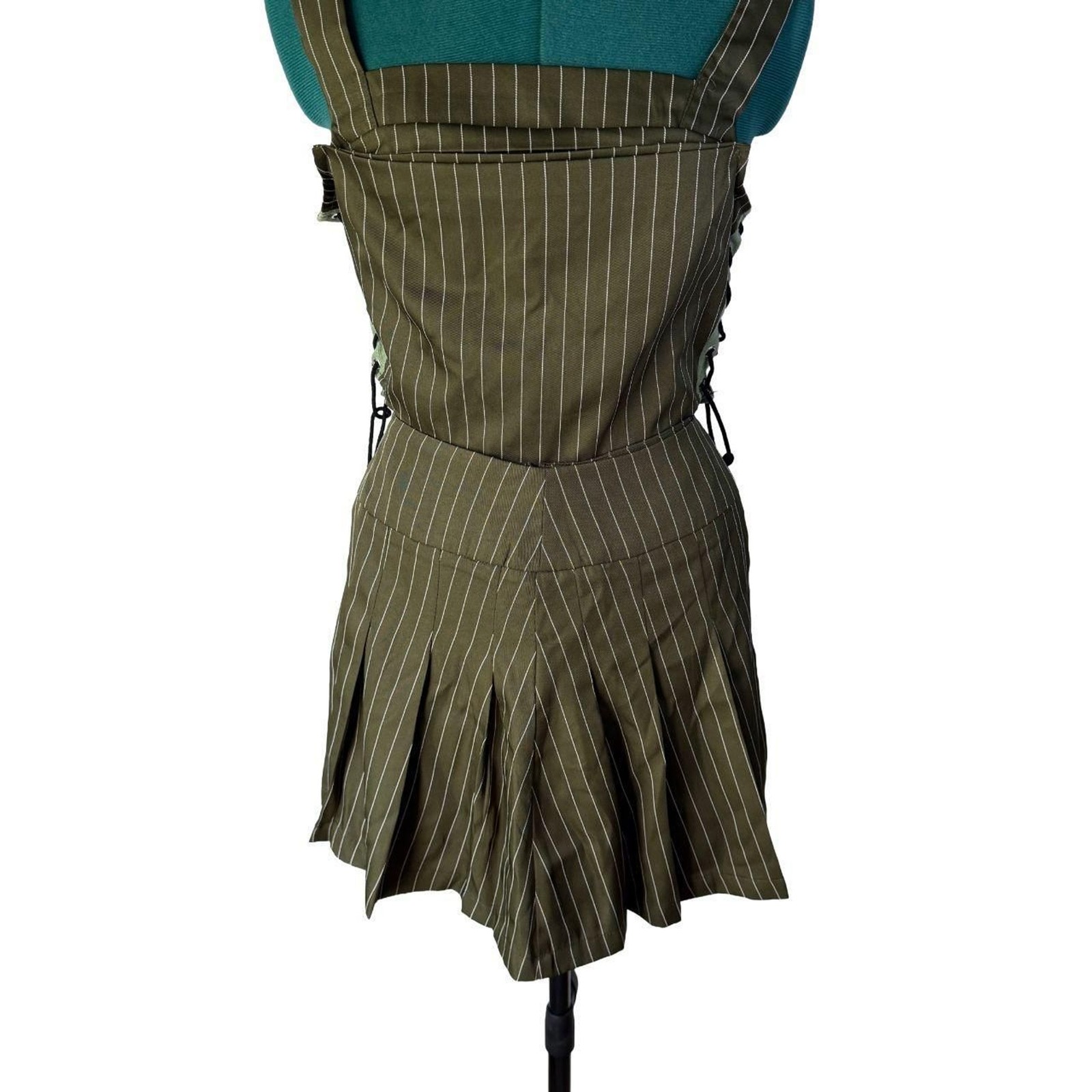 Shein Women’s Green and Khaki Dress