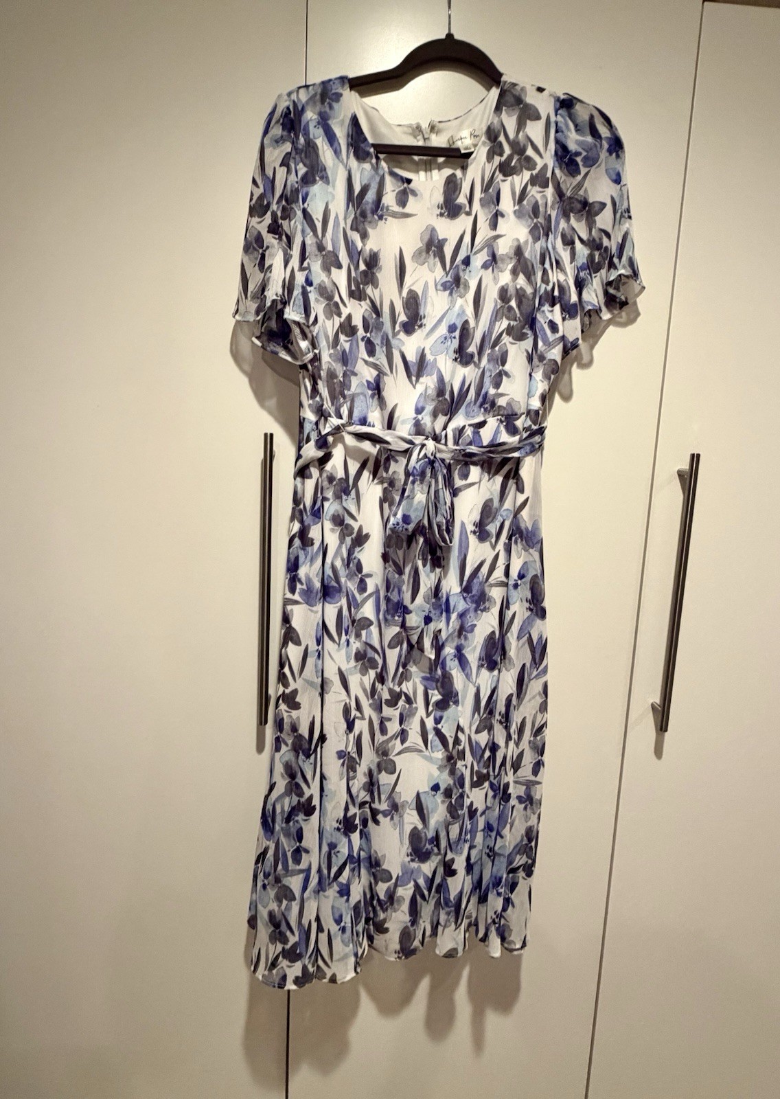Harper Rose Blue & White Floral Dress