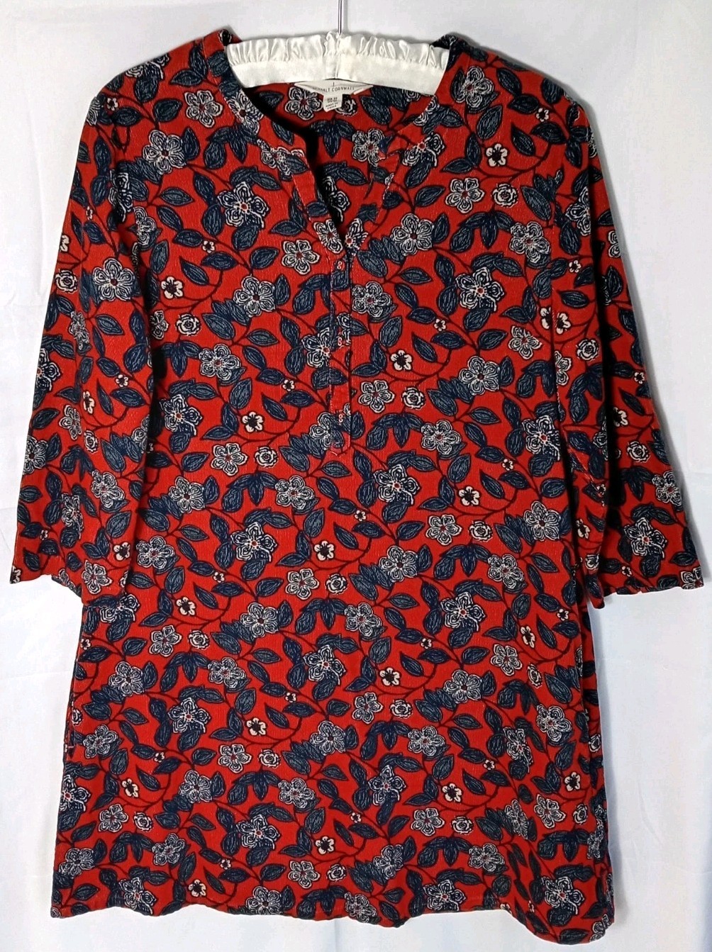 Seasalt Cornwall – 100% Cotton Needle Cord -South Terrace Tunic- -Size UK 10