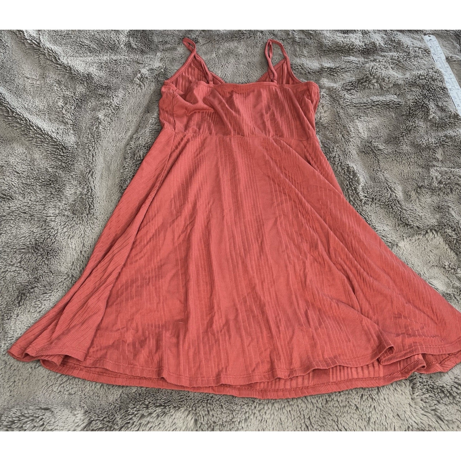 Mossimo Supply Co Dress Spaghetti Strap Peach Color Pull On Size Xsmall
