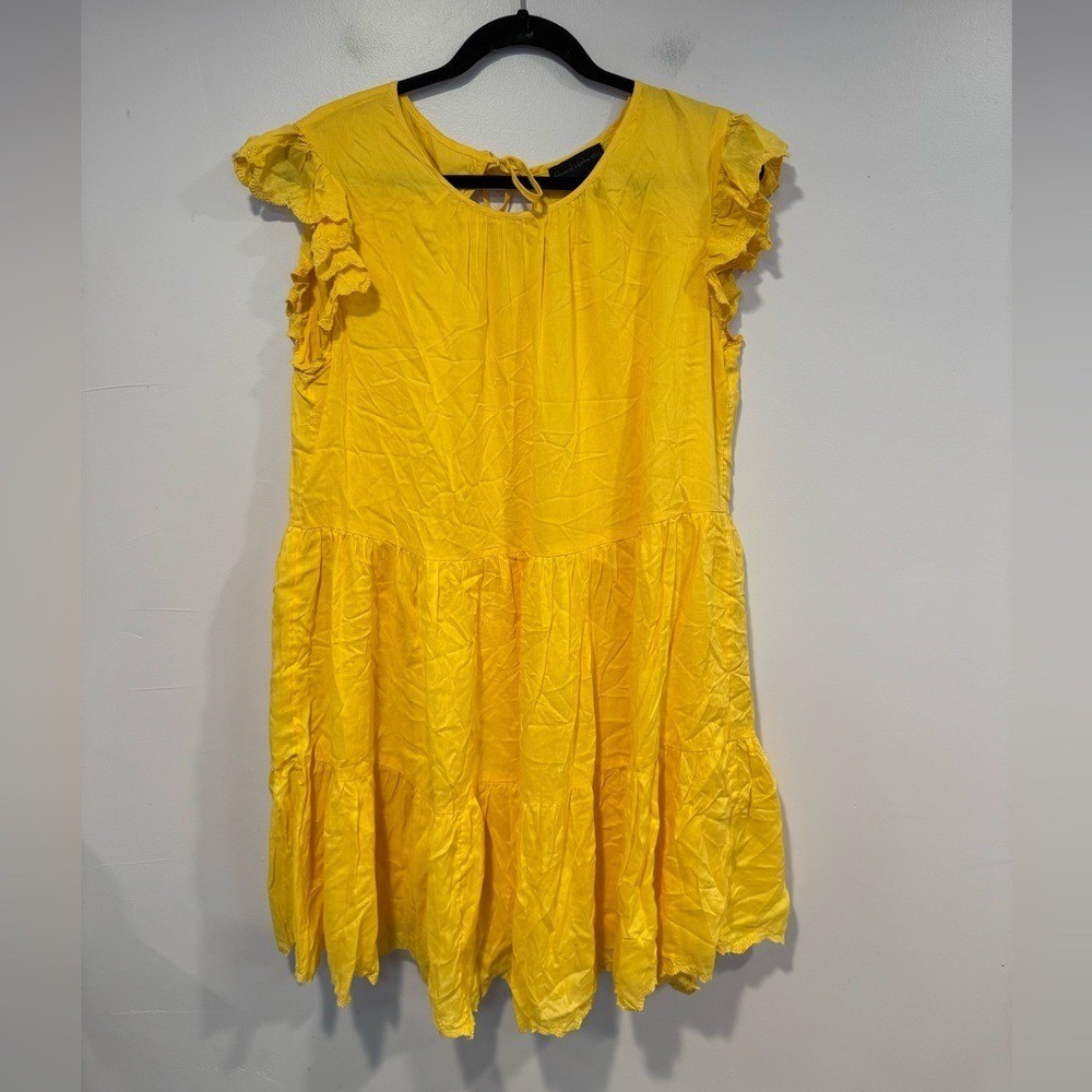 House of Harlow 1960 sunshine yellow dress size small