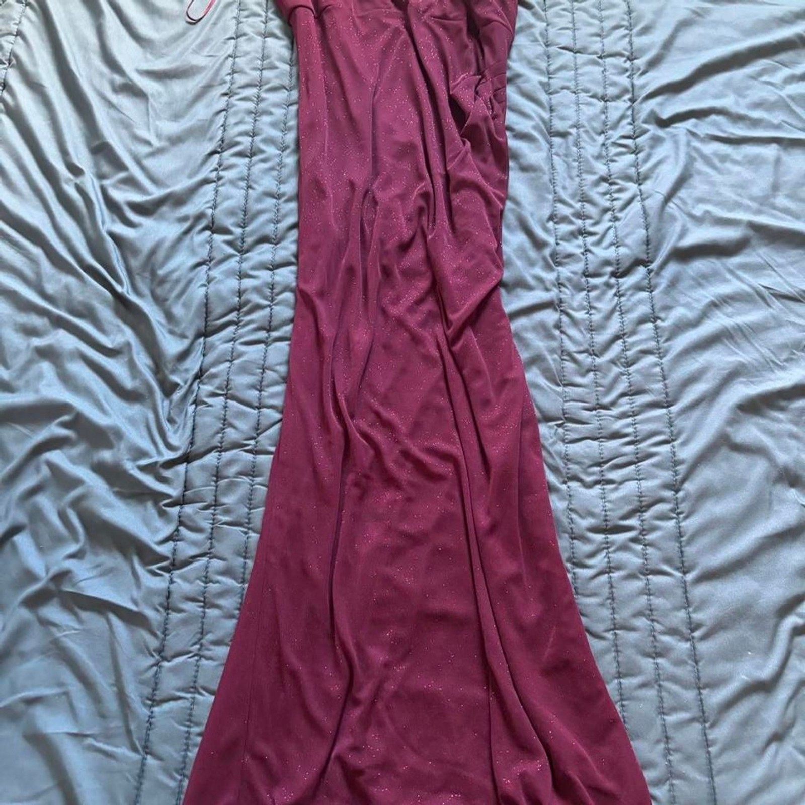 R-m-richards Women’s Burgundy and Purple Dress