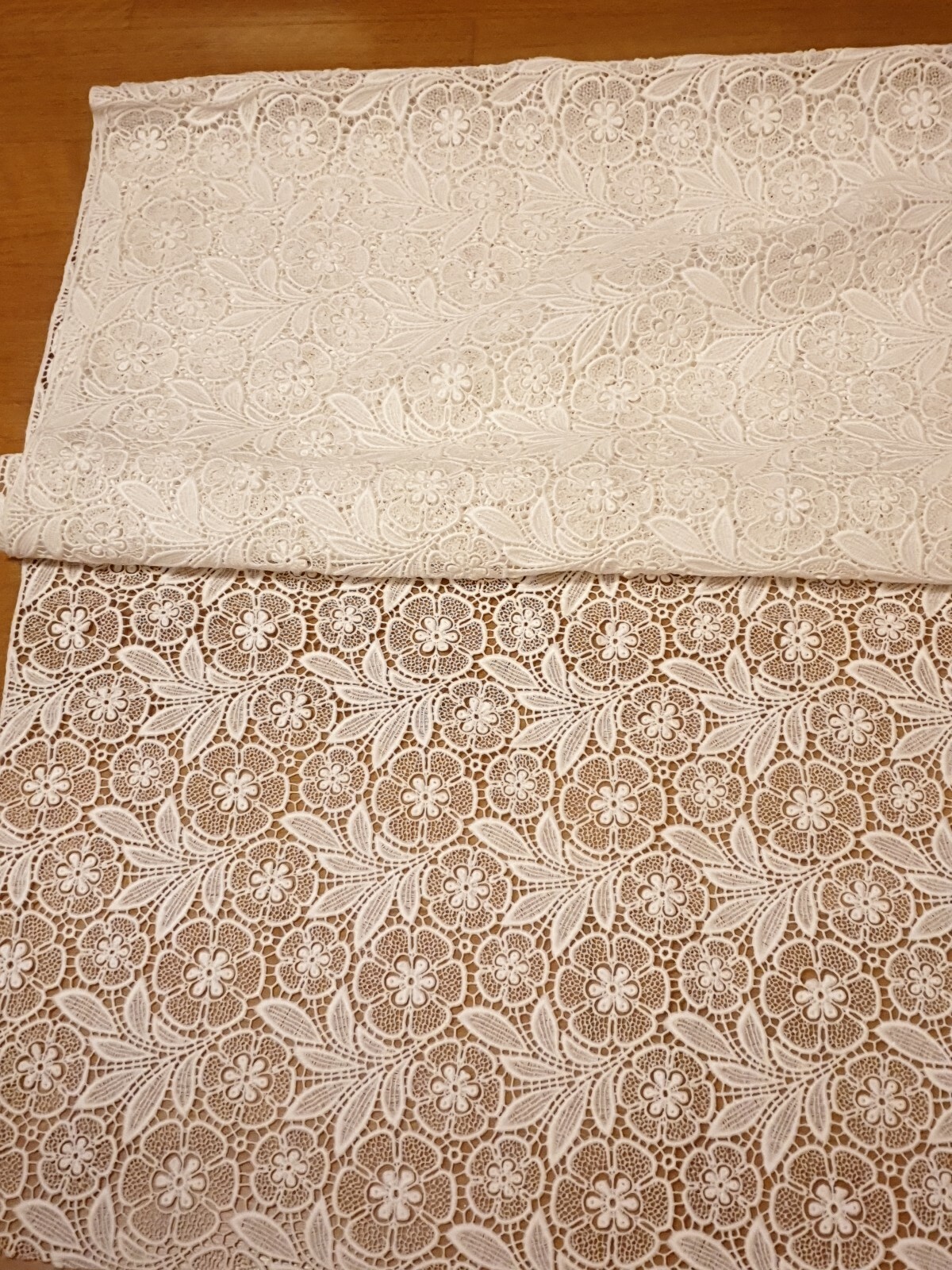 Wedding Lace Fabric 256×127 cm