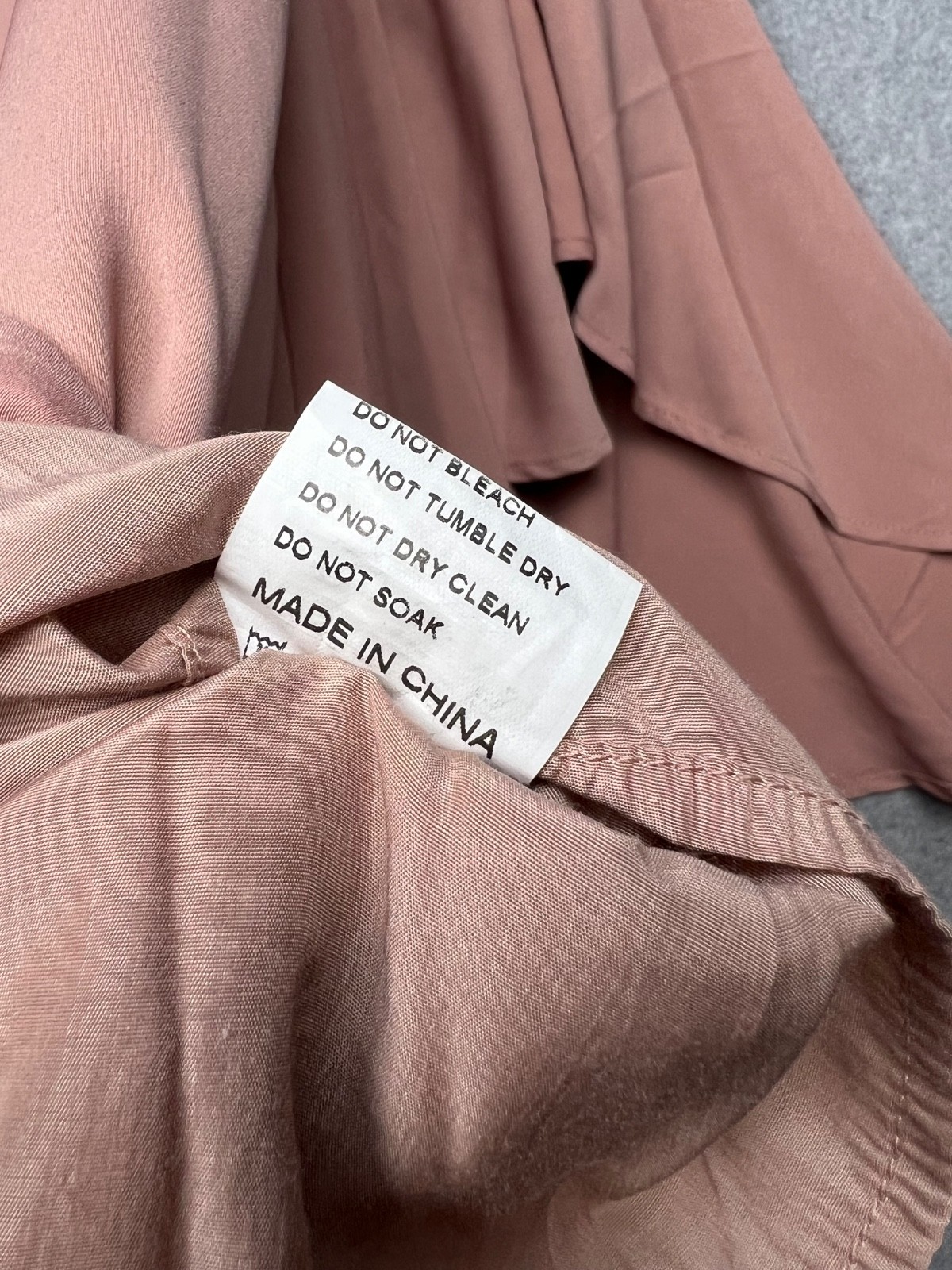 Runaway The Label Off The Shoulder Shift Dress Mauve Size L / 8 Flare Sleeve*