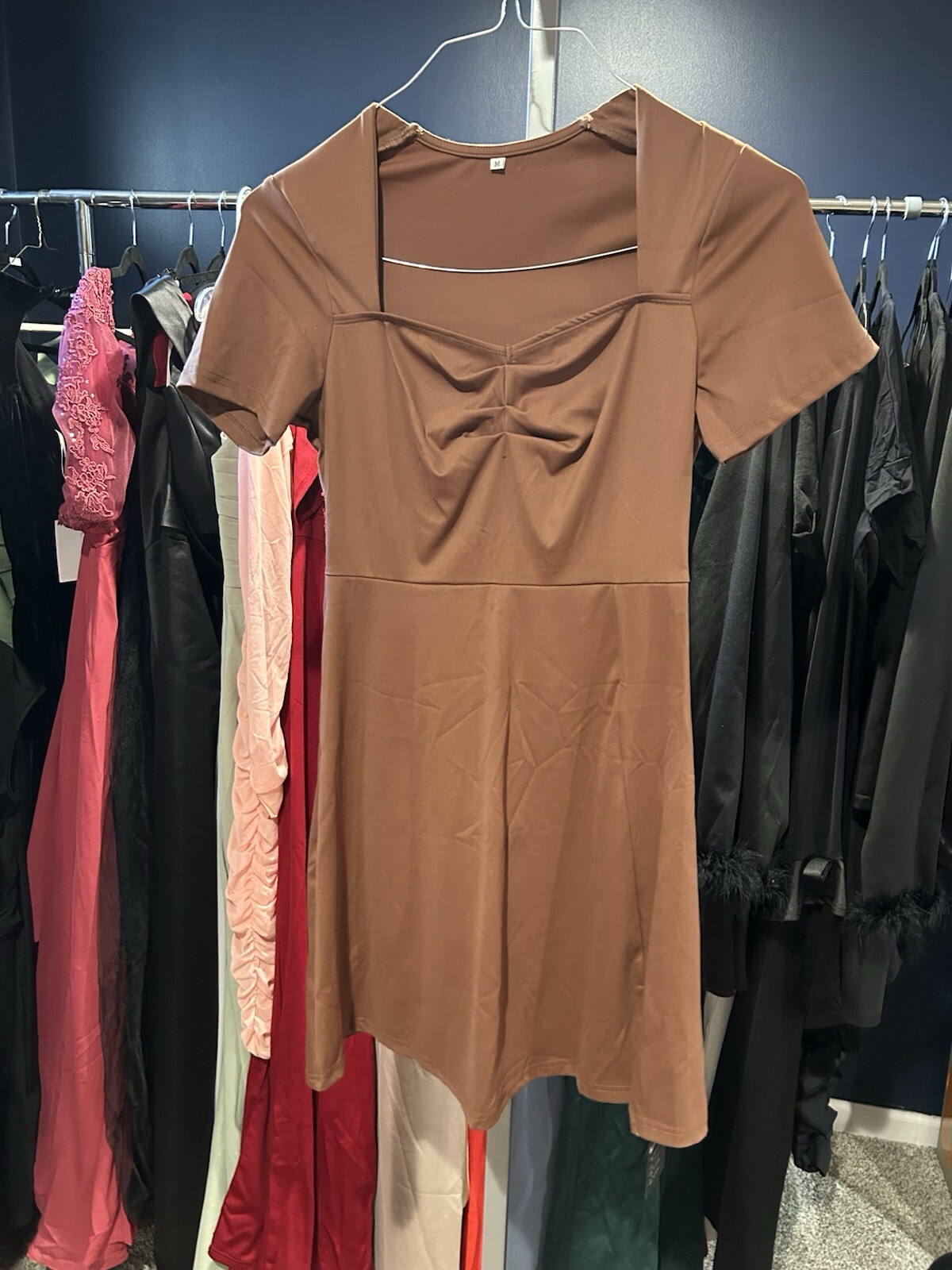 Medium Lightweight Brown Dress