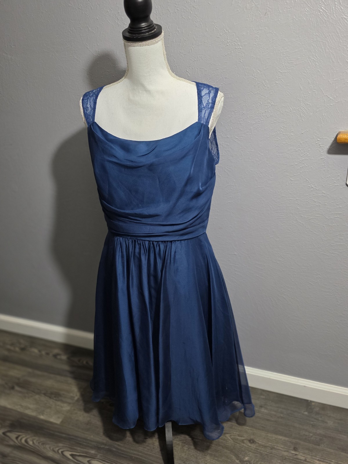 B2 Jasmine Midnight Blue Style B163010 Women’s Dress Size 14 New with Tags