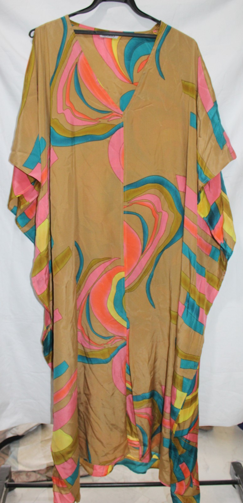 RECREO San Miguel Silk Kaftan – one size fits most