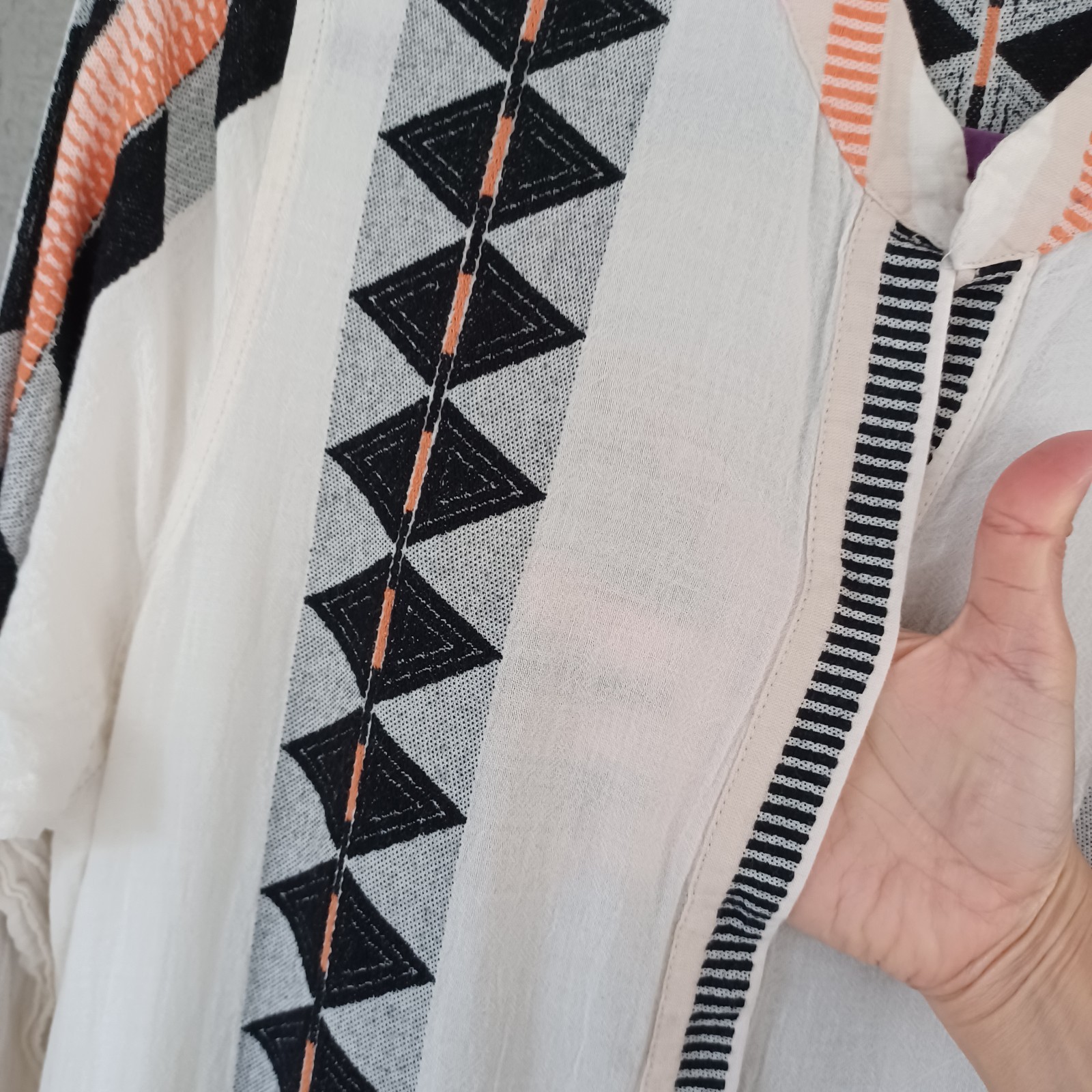 Anthropologe Devotion Twins Long Sleeve Dress Size M Women Boho Cotton Pockets