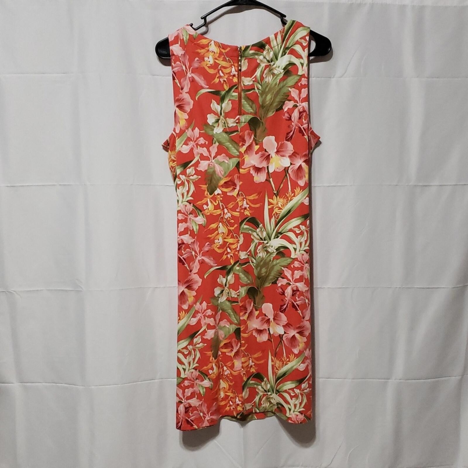 Tommy Bahama Darcy Orchid Bay Shift Dress Size: L