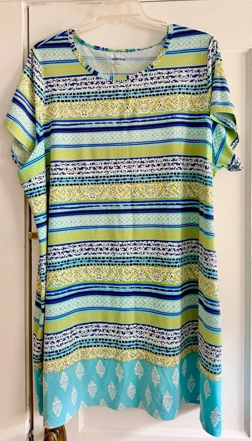 Lands End Swimsuit Coverup Dress