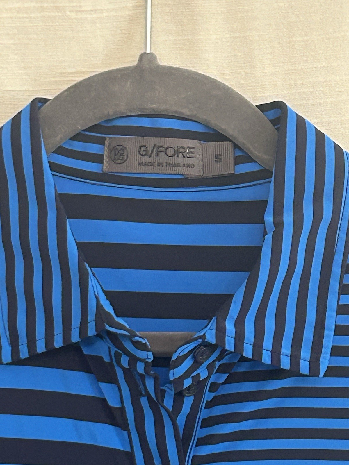 G/Fore Mixed Stripe Collared Polo Golf Dress Worcester – Size Small