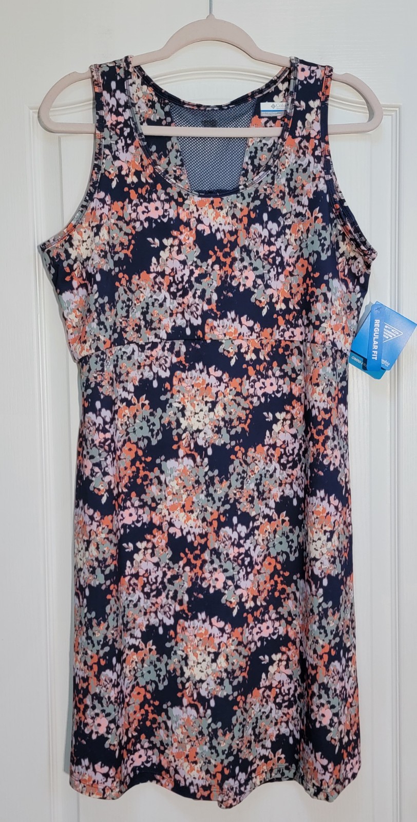 Columbia PFG Dress XL Midway Bay Omni Freeze Printed Sleeveless Performance NWT