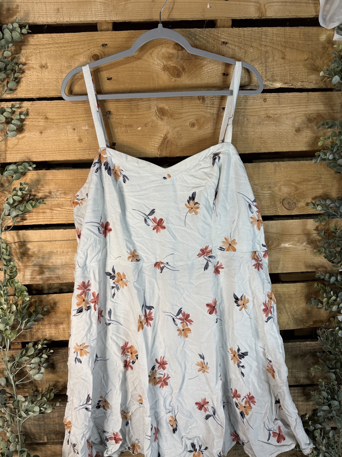 Torrid Floral Print Spaghetti Strap Dress Size 3