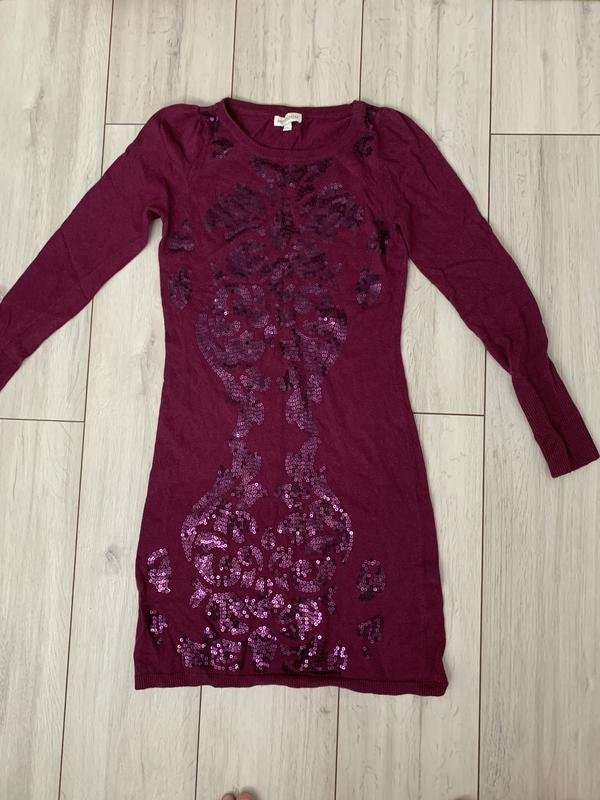 Women Monsoon Dress Burgundy 38 / M / 46