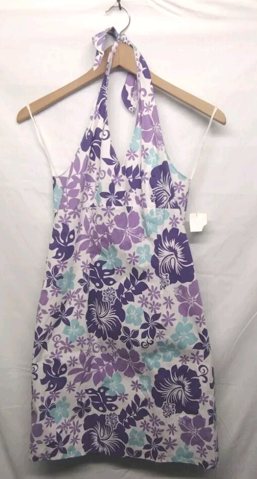 New With Tag Rocket Candy Women’s Medium Floral Halter Sun Dress