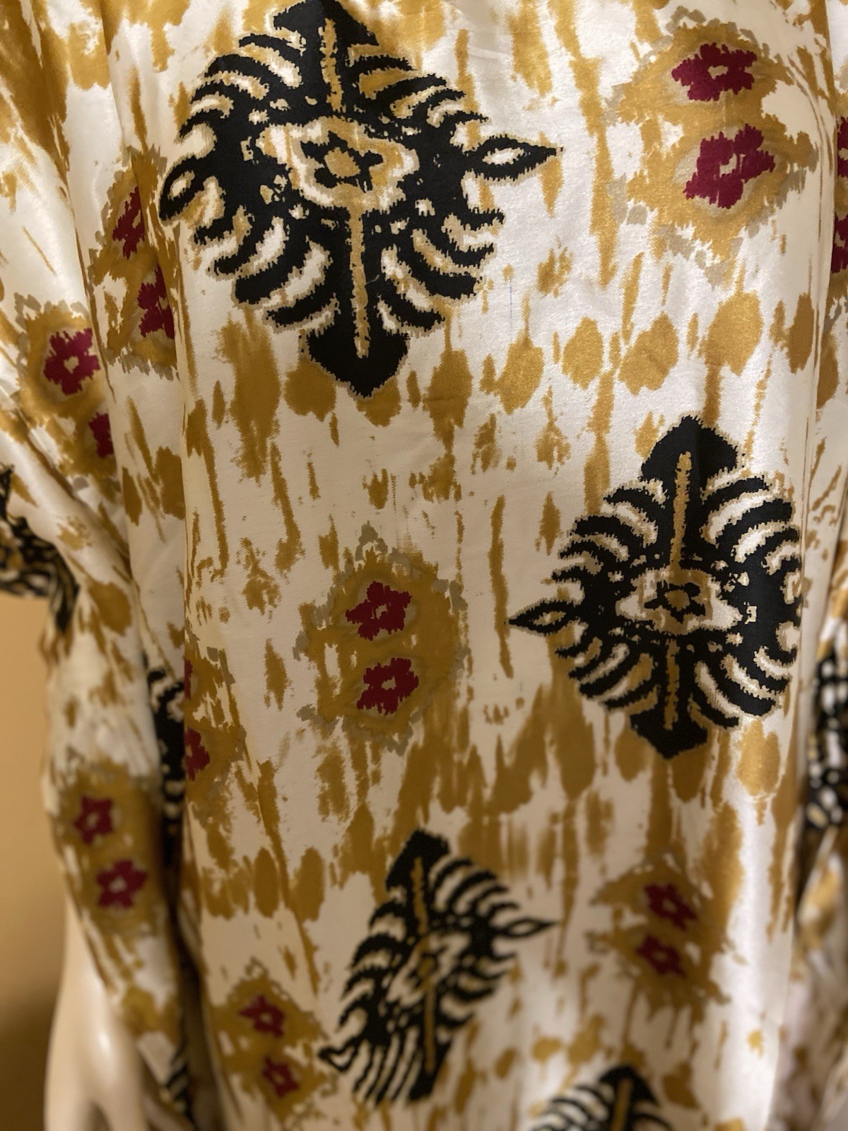 Long Caftan Muted Multicolors from Ashro One Size Fits Most new