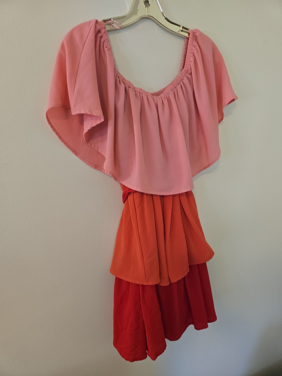 Vici Dancing Darlin Tiered Color Block Dress