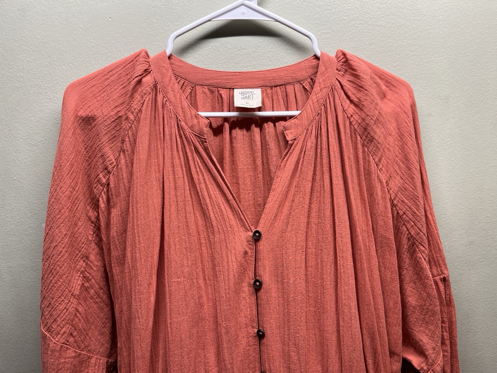 Matilda Jane Good Hart dress womens size XL coconut grove fall orange tiered