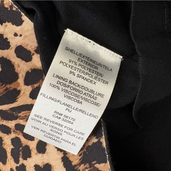 Anthropologie || Dhruv Kapoor Leopard Neoprene Scuba Mini Dress Small